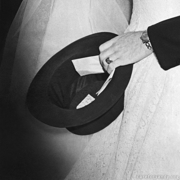 B&W Wedding Kiss Detail | After